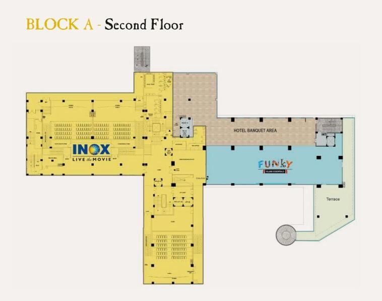 Block A Second Floor Plan Of Trehan Iris Broadway4