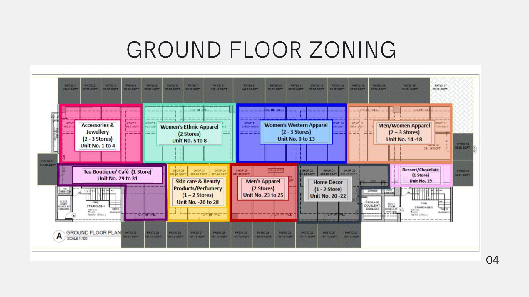 Ground Floor Plan Of 32nd Avenue1