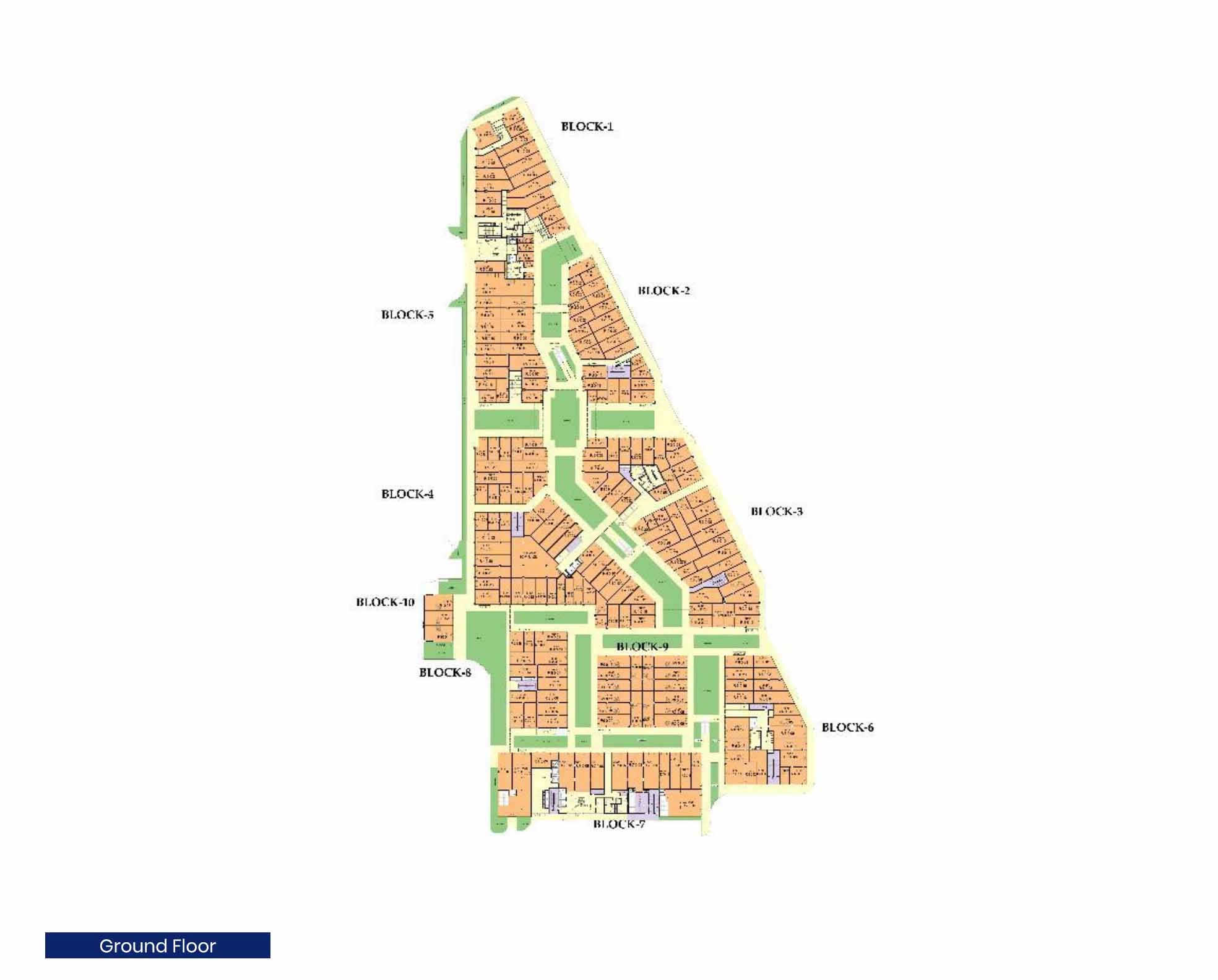 Ground Floor Plan Of M3M Urbana1