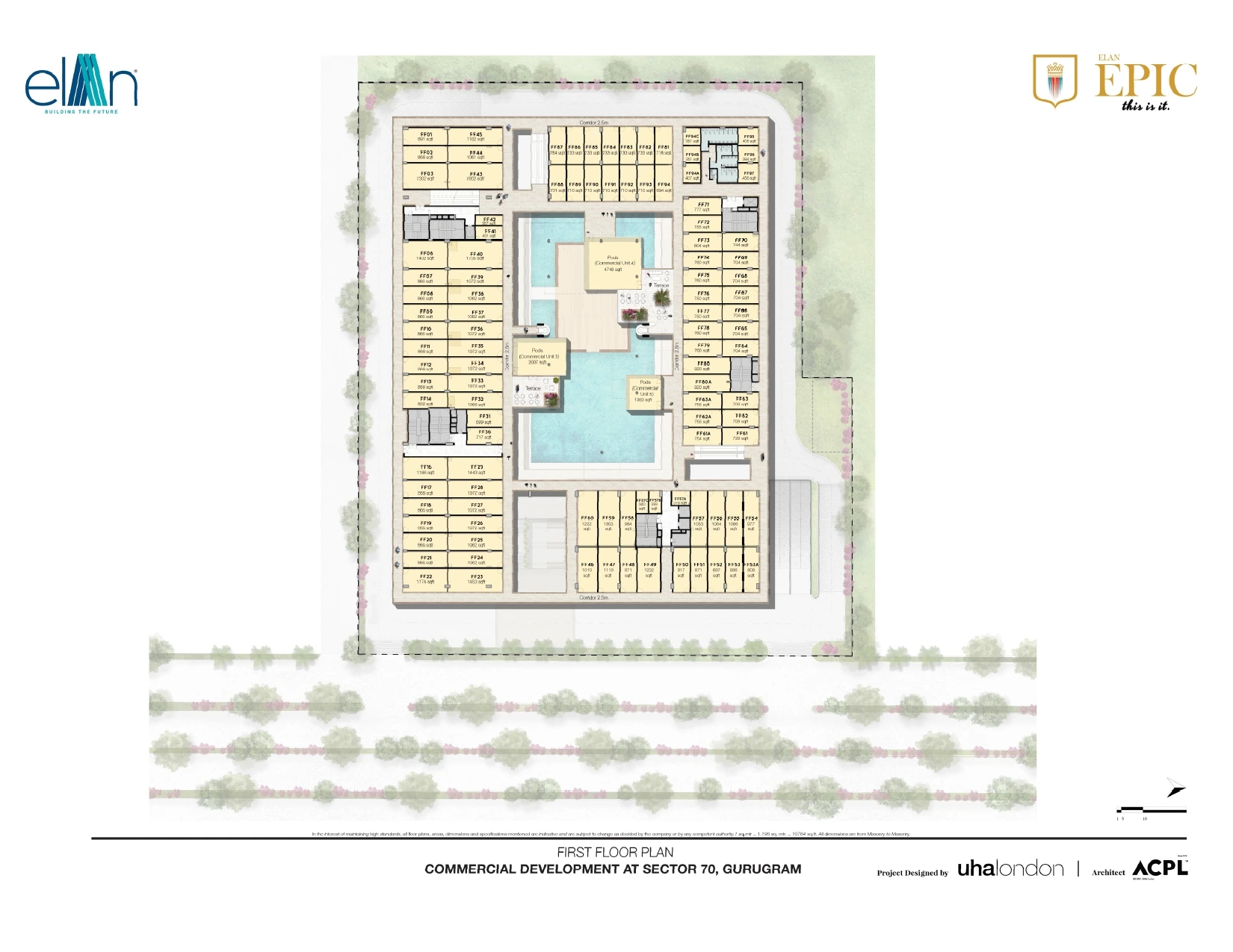 First Floor Plan Of Elan Epic2