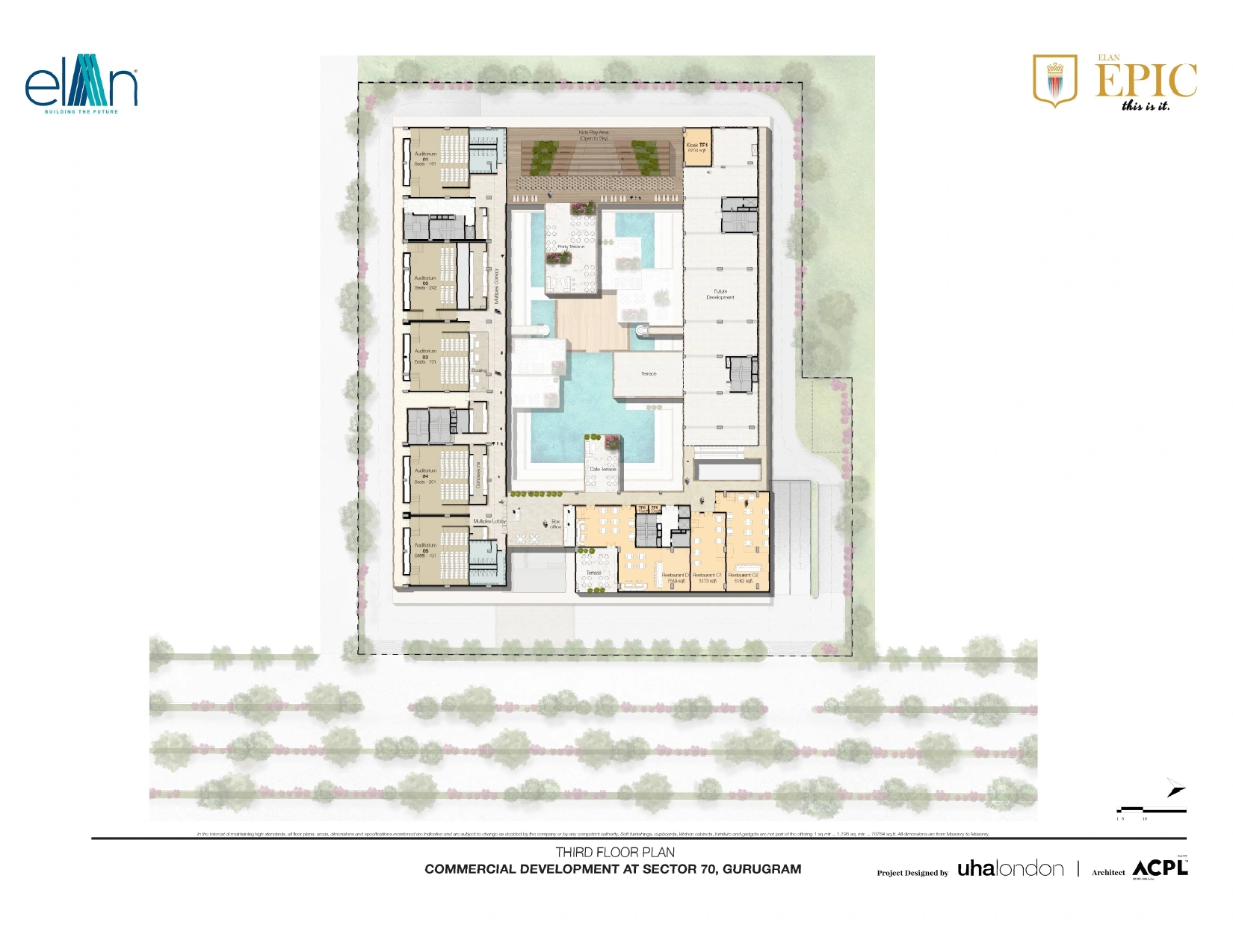 Third Floor Plan Of Elan Epic4