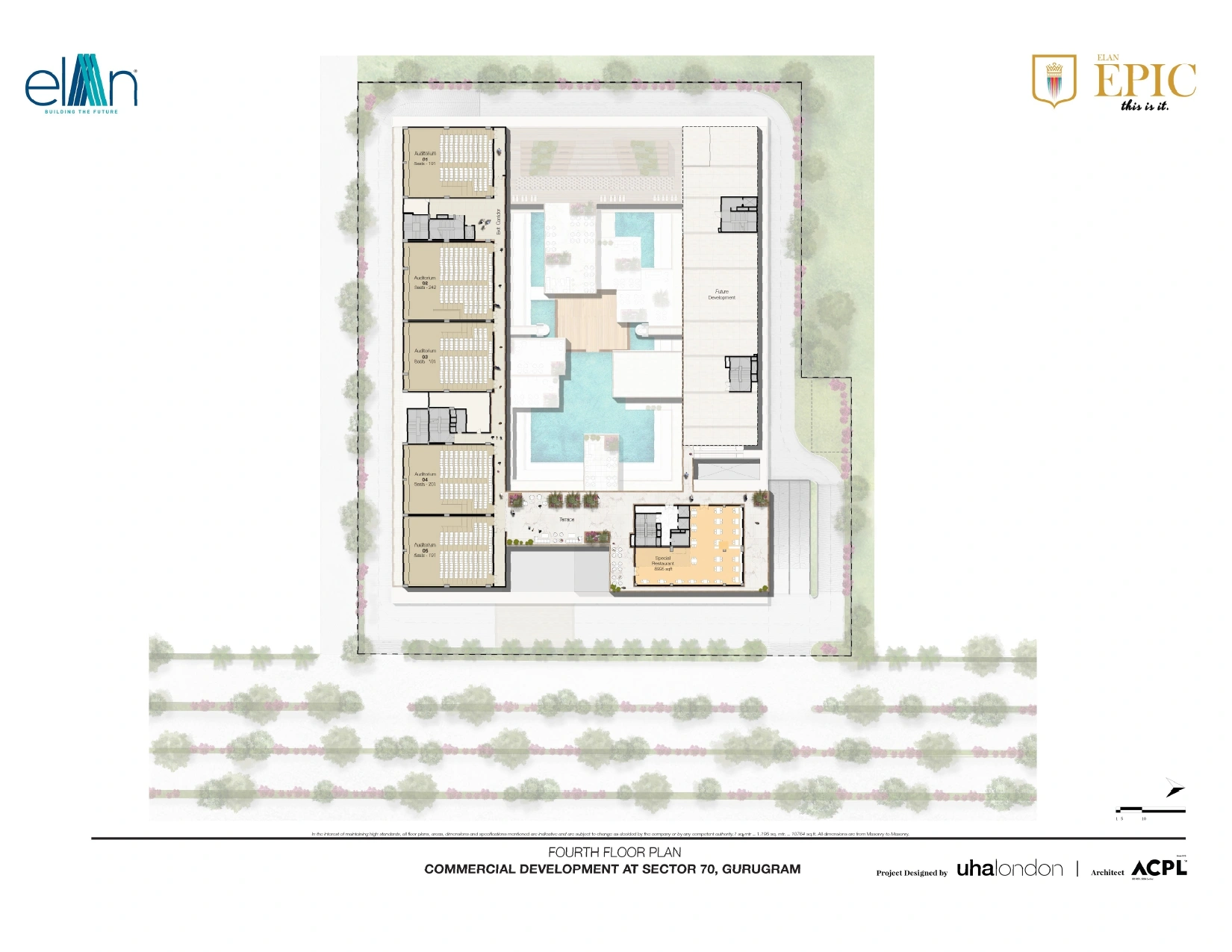 Fourth Floor Plan Of Elan Epic5