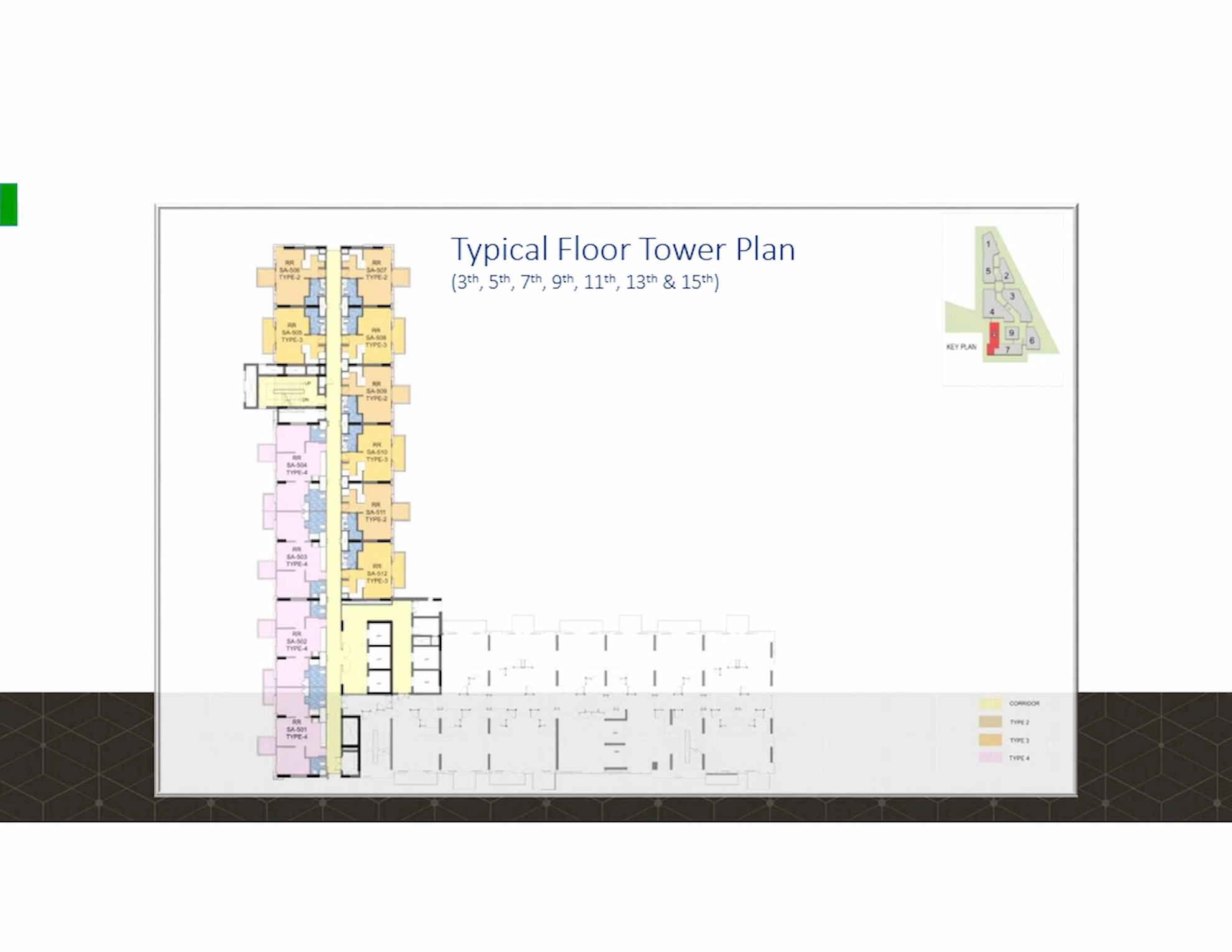 Typical Floor Plan Of M3M My Den1