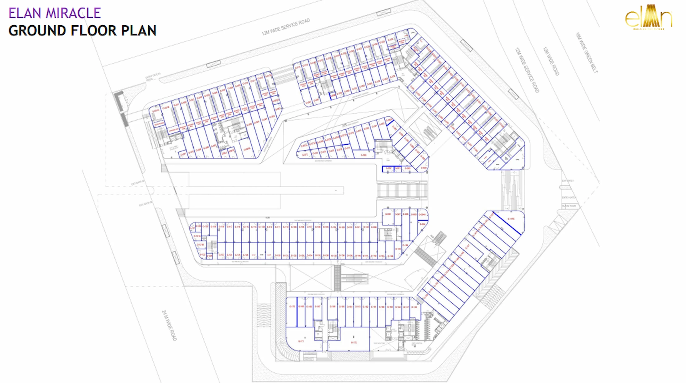 Ground Floor Plan Of Elan Miracle2