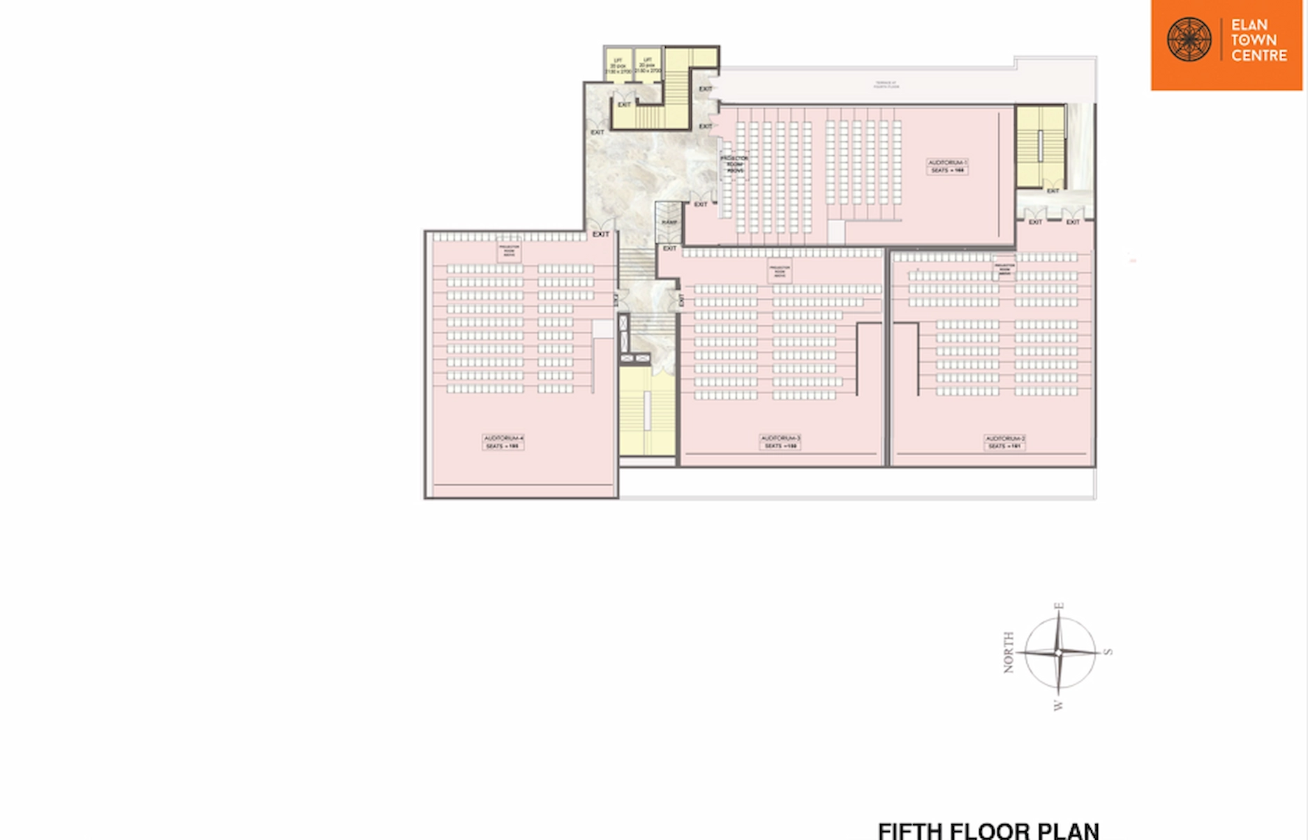 Fifth Floor Plan Of Elan Town Centre5