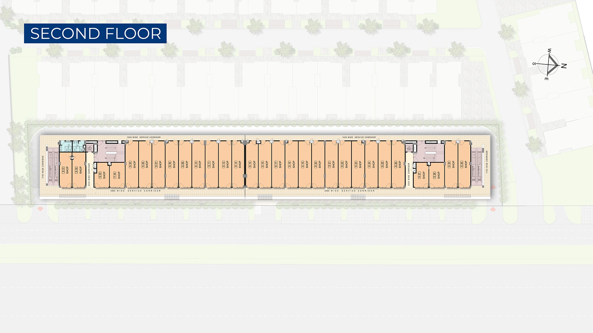 Second Floor Plan Of SmartWorld Orchard Street2