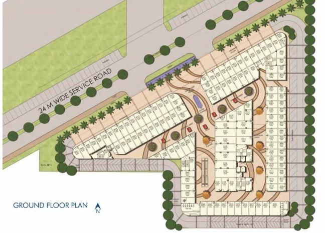 Ground Floor Plan Of Elan Mercado1