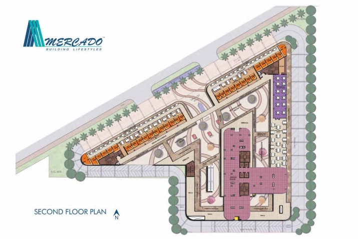 Second Floor Plan Of Elan Mercado3