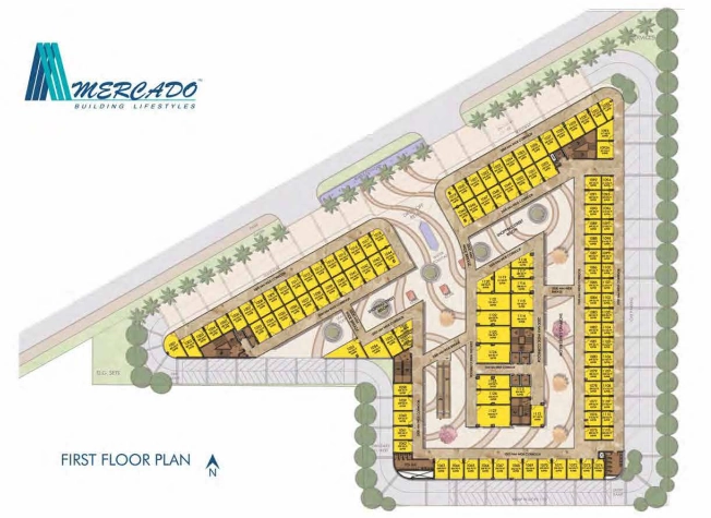 First Floor Plan Of Elan Mercado2