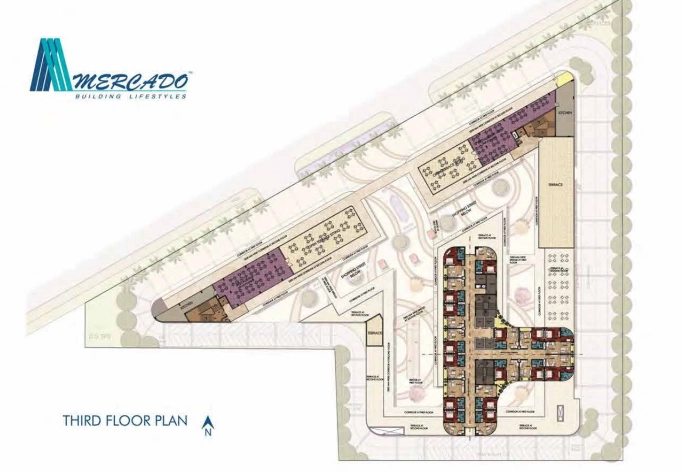 Third Floor Plan Of Elan Mercado4