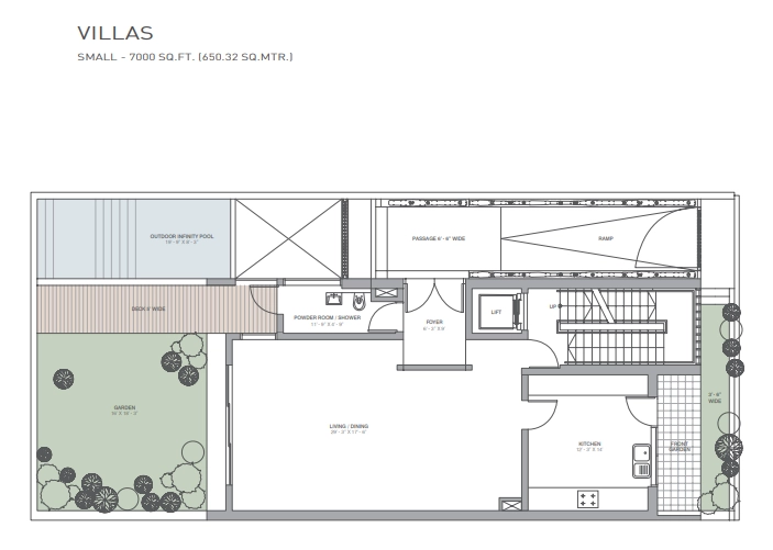 4 BHK Villa Floor Plan Of Tata Primanti4
