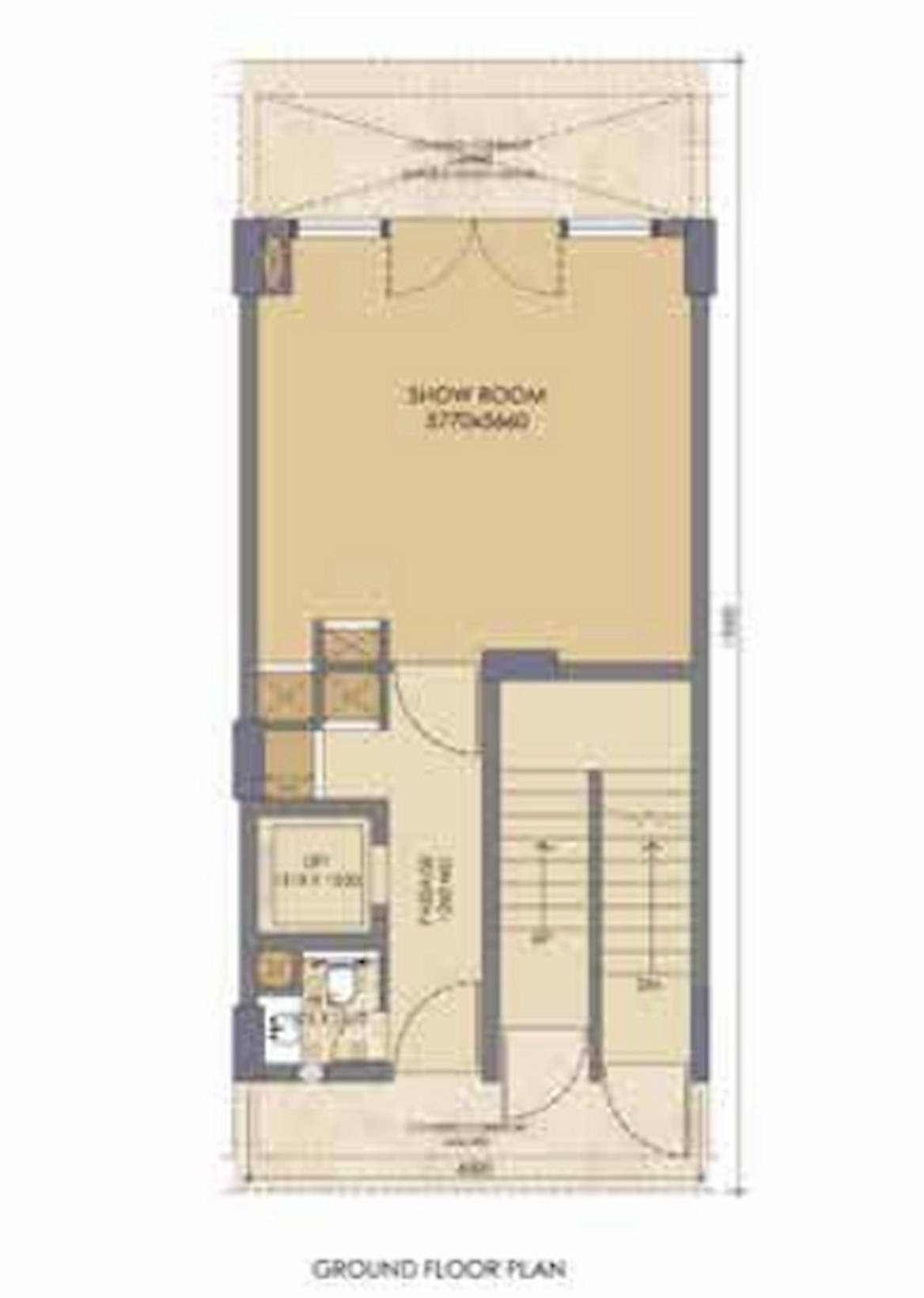 Ground Floor Plan Of Emaar Business District 1141