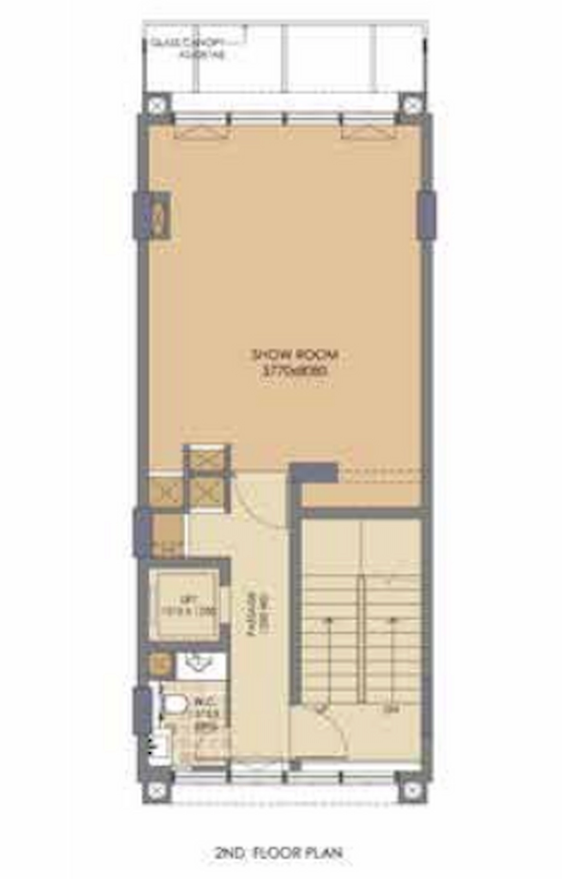 Second Floor Plan Of Emaar Business District 653