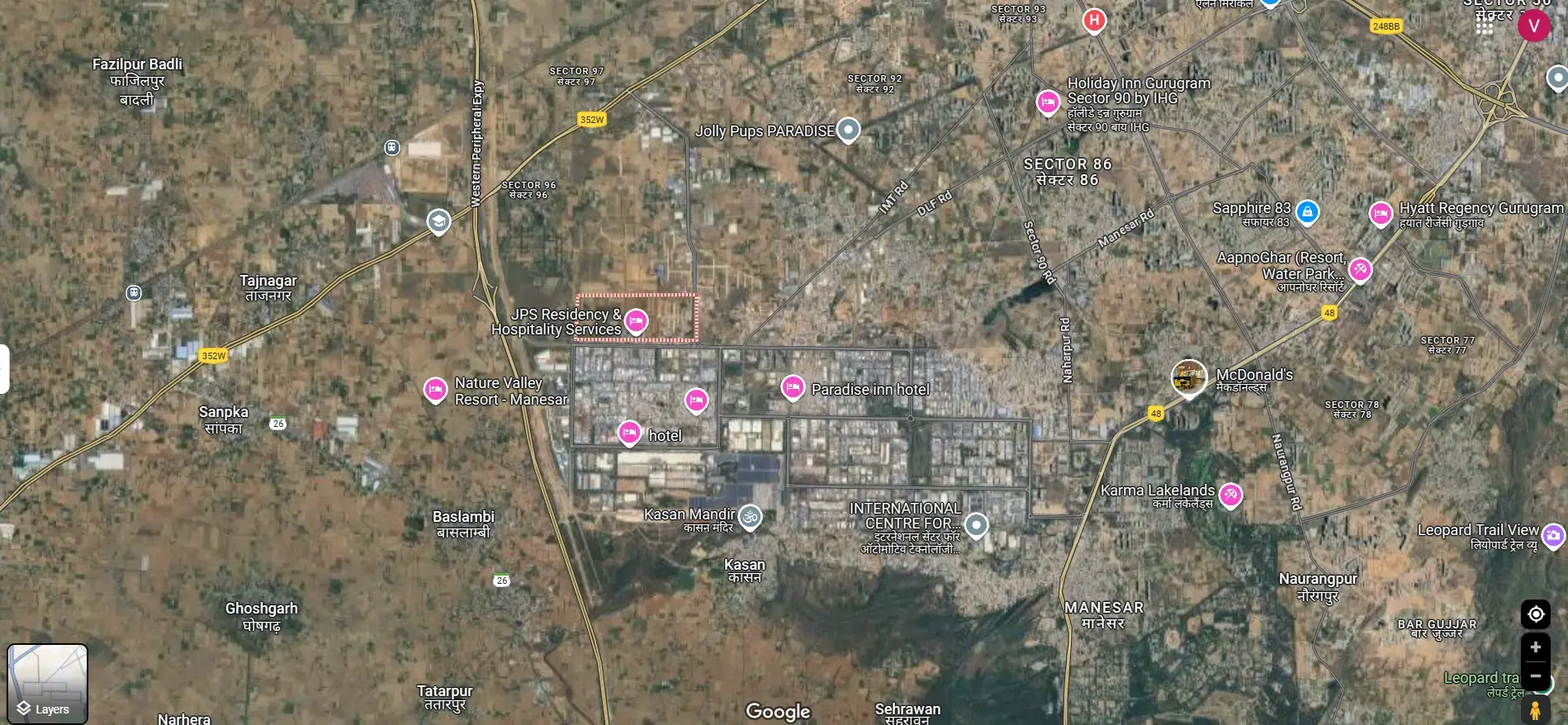  Industrial Plots Manesar