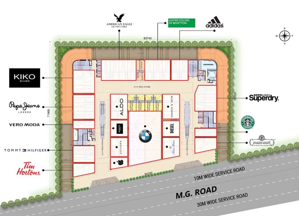 site plan of m3m jewel Sector 25, Gurgaon