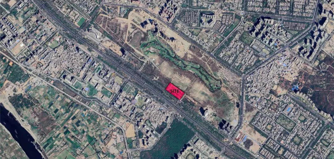 site plan of Smartworld Le Courtyard