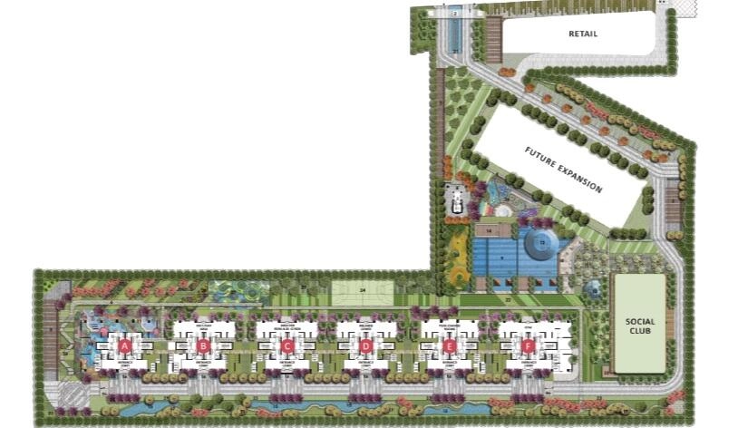 Master Plan Of Smart World Sky Arc Sector 69 Gurgaon