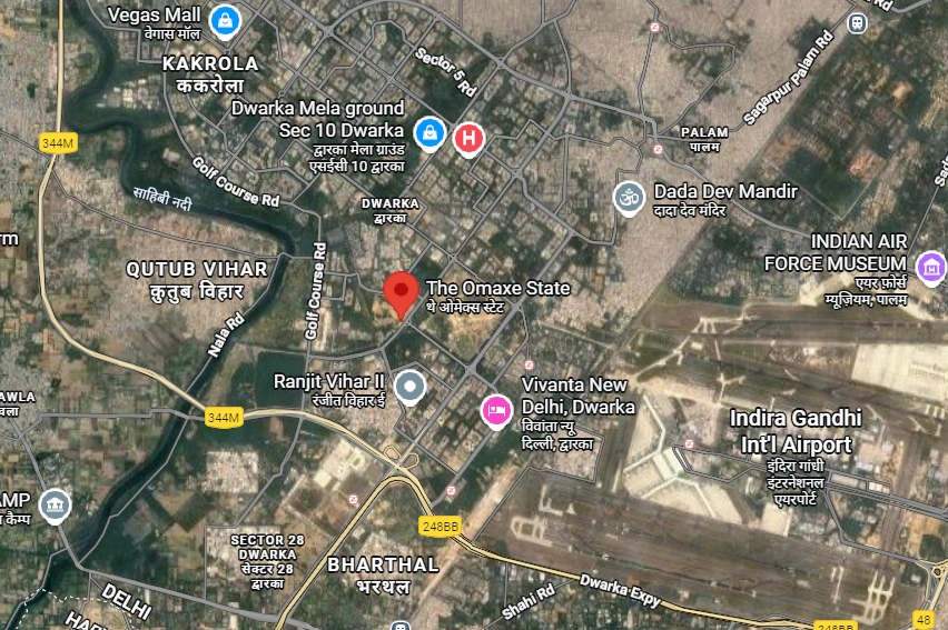 Site Plan Of The Omaxe State