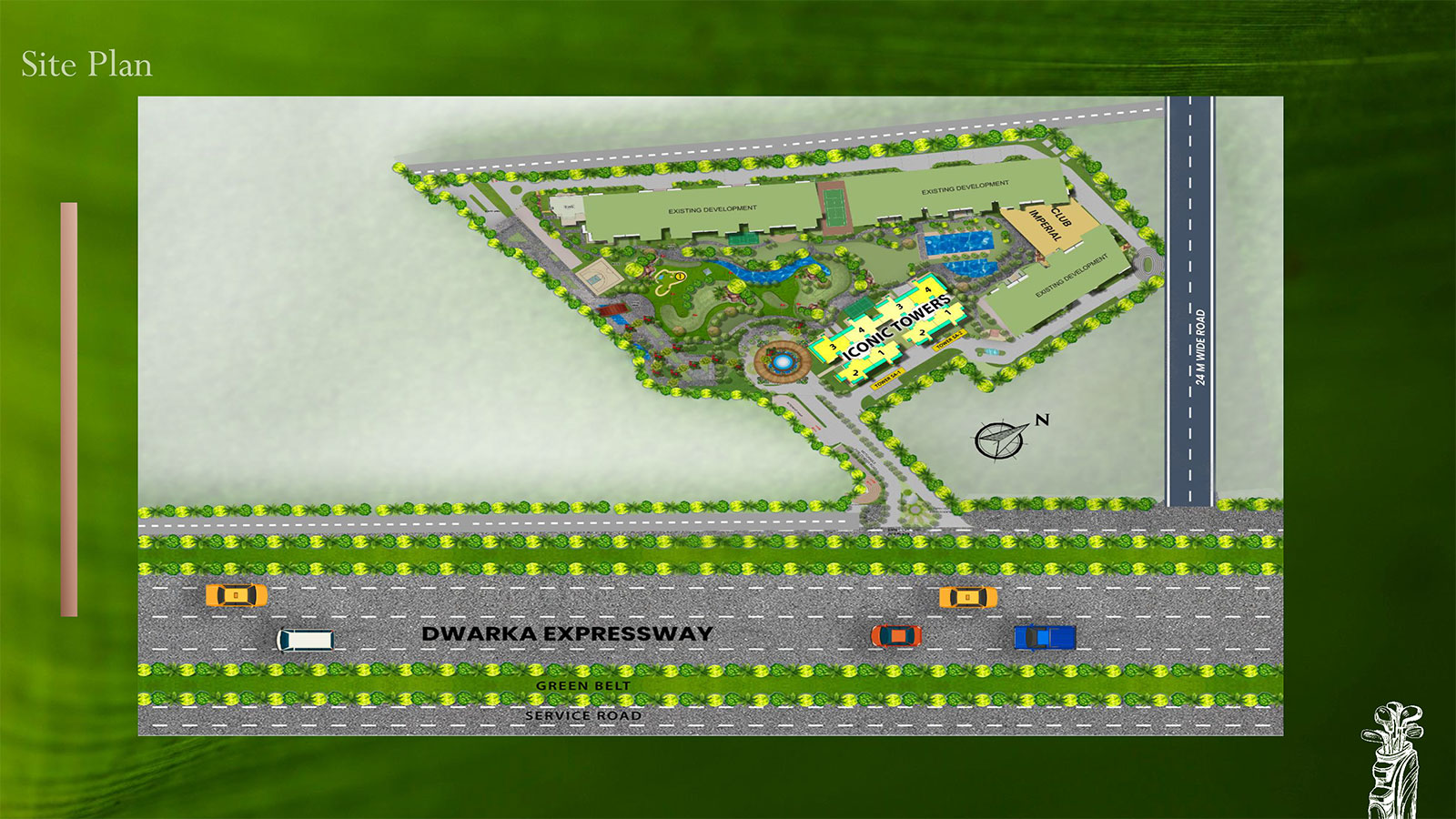 Site Plan Of M3M St. Andrews