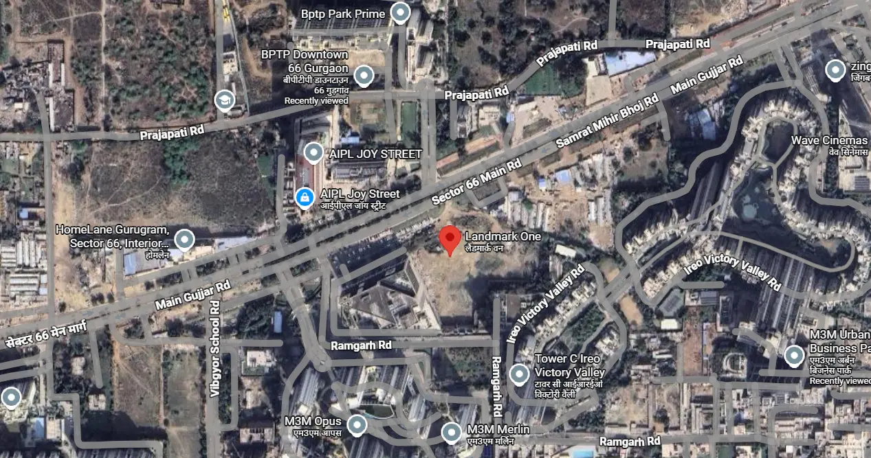 Site Plan Of Landmark One