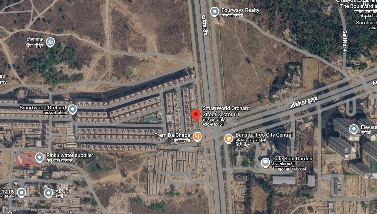 Site Plan Of Smartworld Orchard Street
