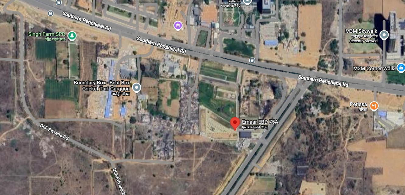 Site Plan Of Emaar Business District 75A