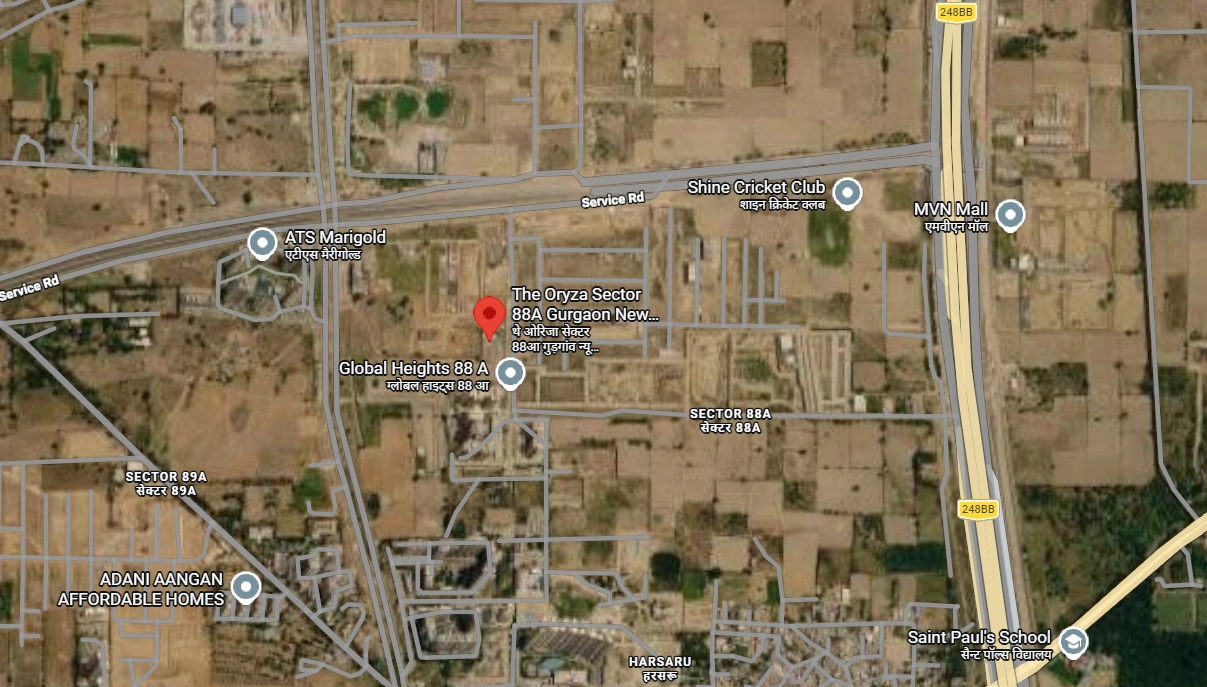 Site Plan Of Origen Realty The Oryza