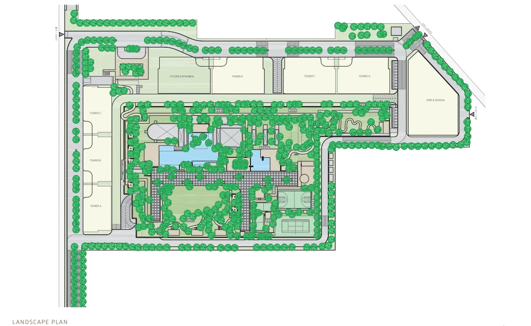 Site Plan of Oberoi Three Sixty North Gurgaon