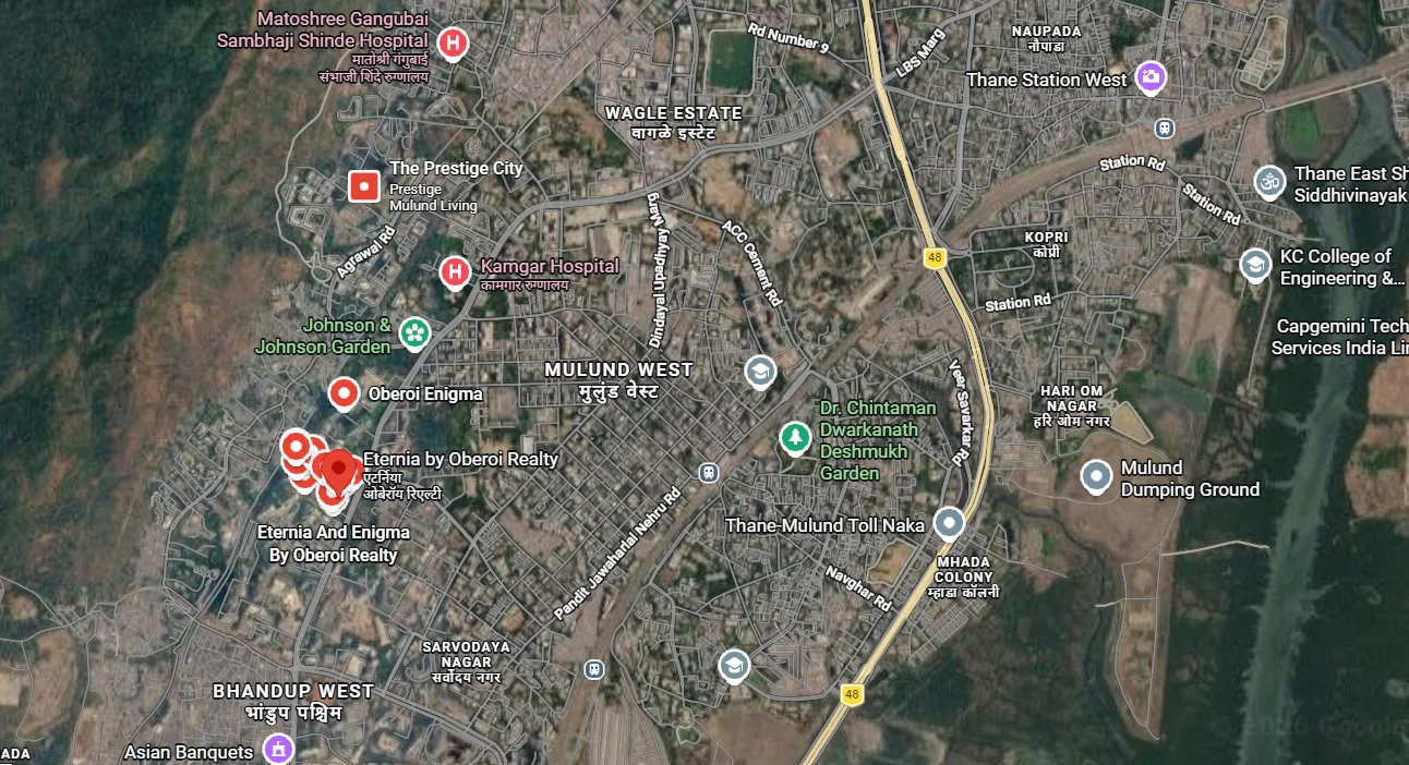 Site Plan of Oberoi Eternia